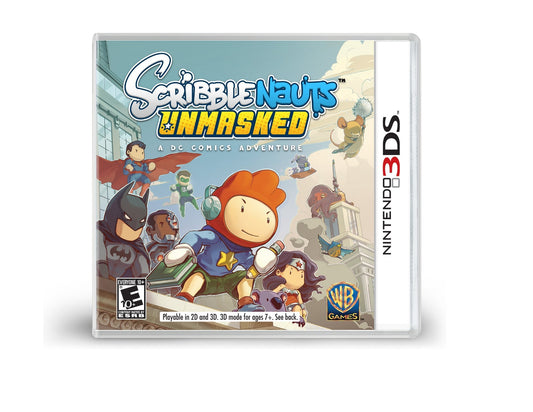WB Scribblenauts Unmasked - A DC Comics Adventure for Nintendo 3DS - Model 1000383252