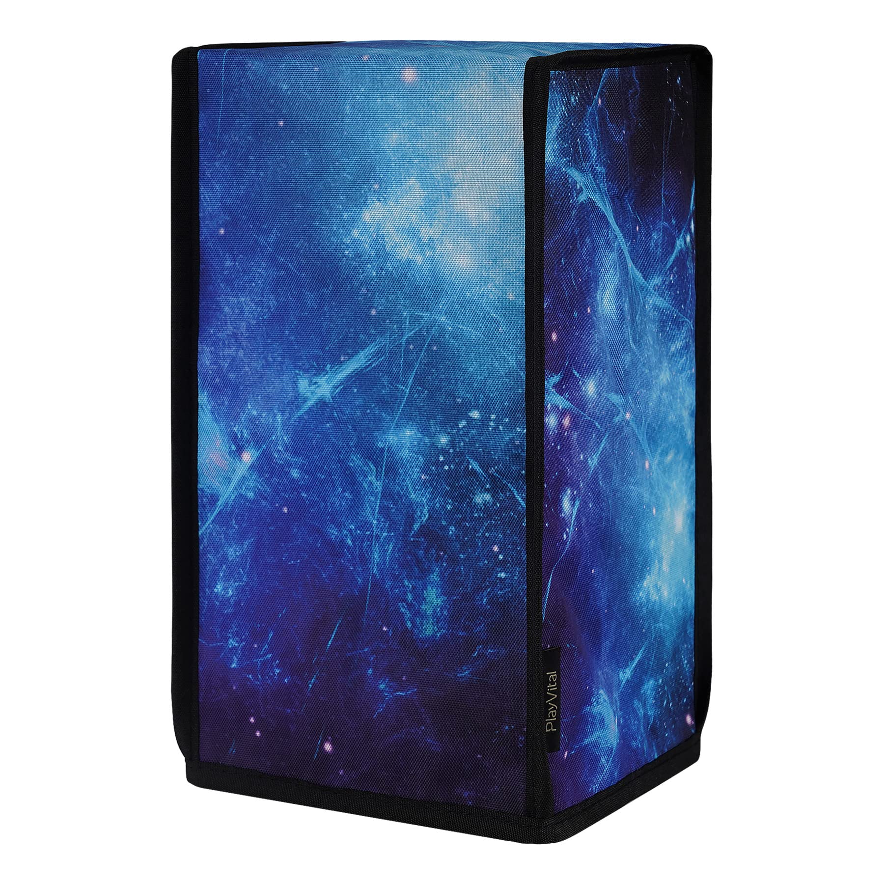 PlayVital Nylon Dust Cover for Xbox Series X Console  Soft Neat Lining Dust Guard  Anti Scratch Waterproof Cover Sleeve for Xbox Series X Console - Blue Nebula