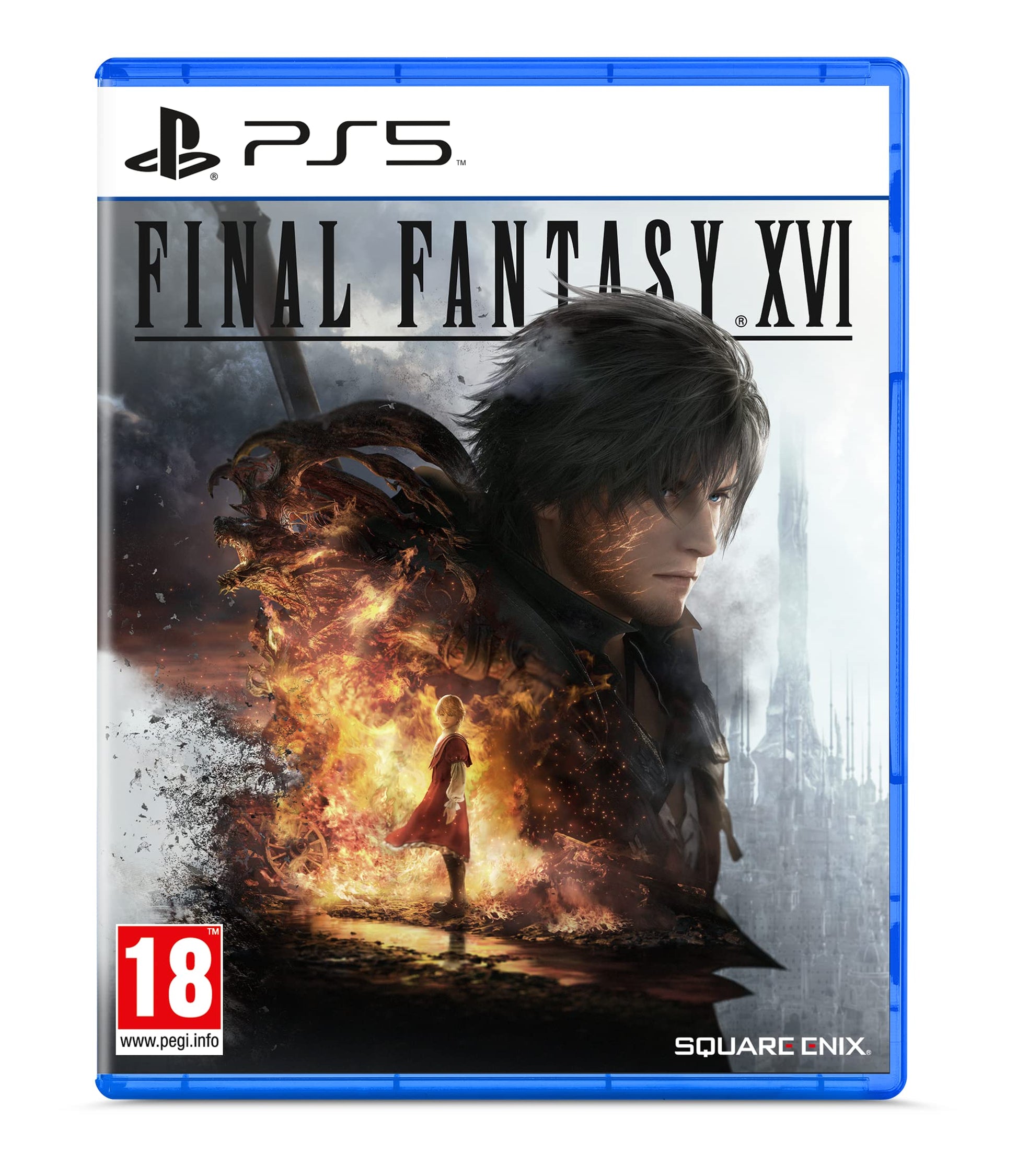 Square Enix Final Fantasy XVI Game - Black Color, Model 5021290096806