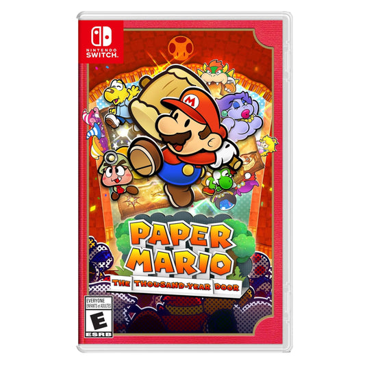 Nintendo Paper Mario: The Thousand-Year Door - Model HACPA9QDA, Classic RPG Adventure Game