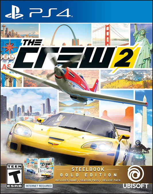 Ubisoft The Crew 2 Gold Edition - PlayStation 4, Model UBP30522118, Ultimate Racing Experience