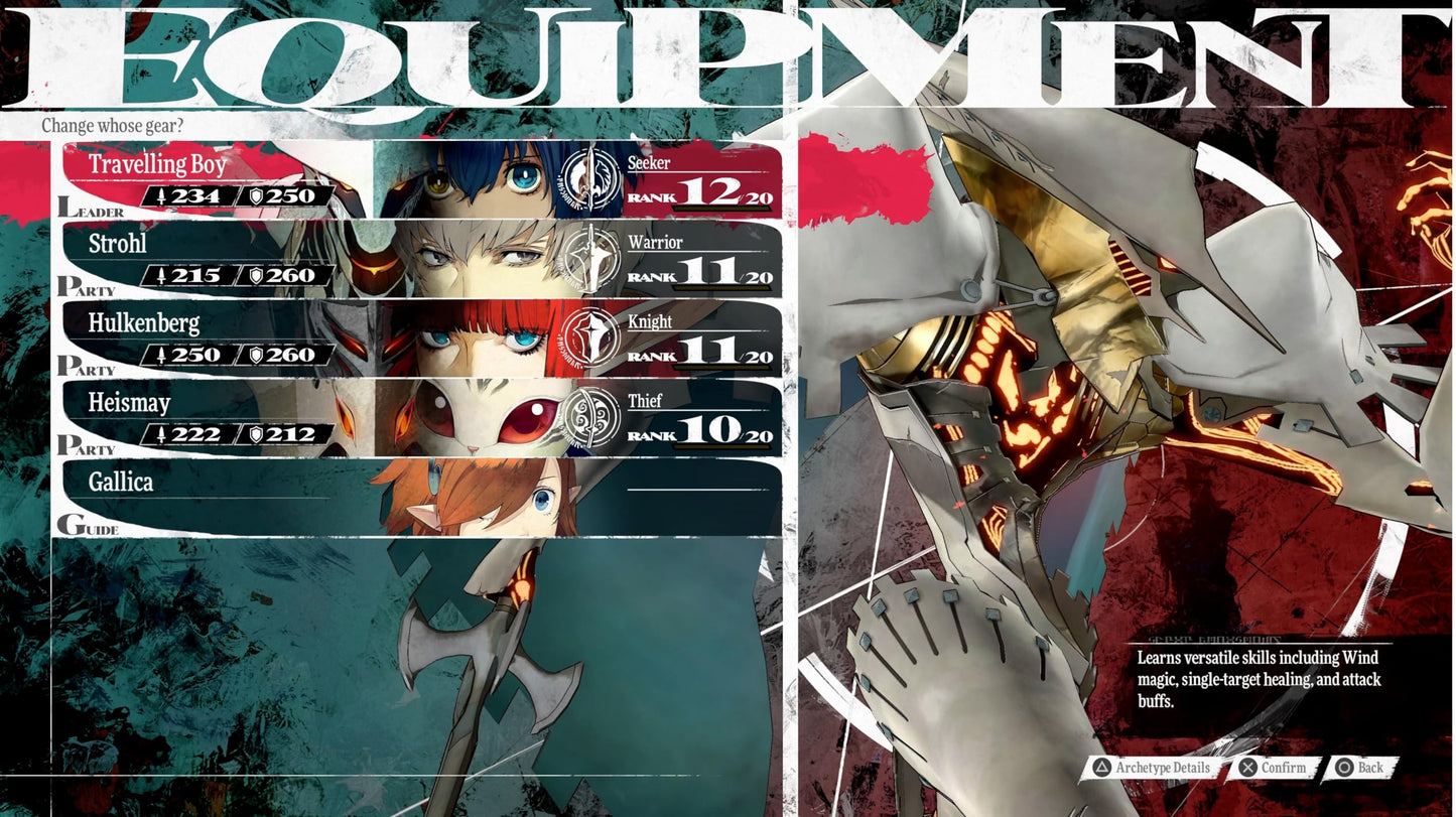 SEGA Metaphor: ReFantazio Launch Edition for Xbox Series X - Model 0730865900350