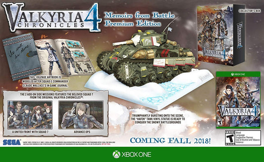 Valkyria Chronicles 4: Memoirs From Battle Edition - Xbox One