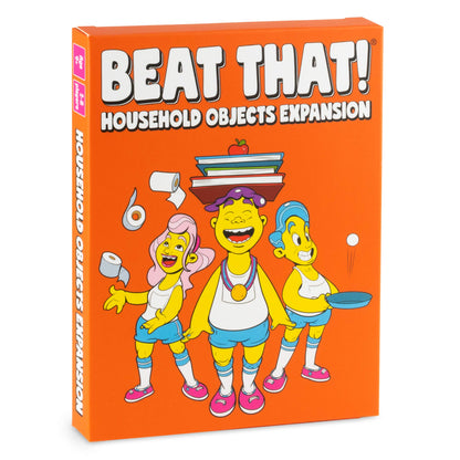 Gutter Games Beat That Household Objects Expansion - Family Party Game for Kids and Adults, 26 cm x 20.5 cm x 8 cm, Multicolor