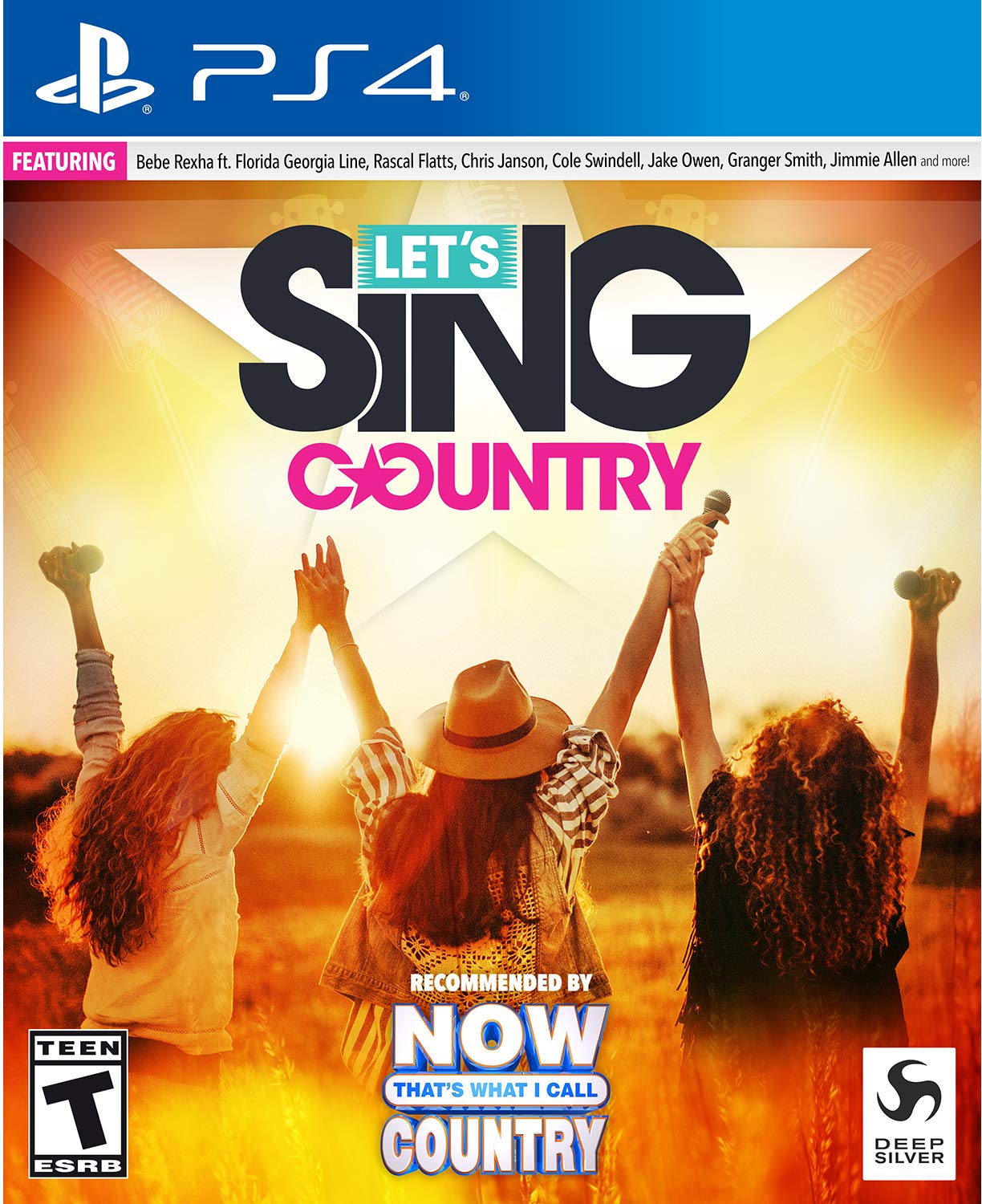 Deep Silver Lets Sing Country - PlayStation 4 Solo Edition, Model 16596