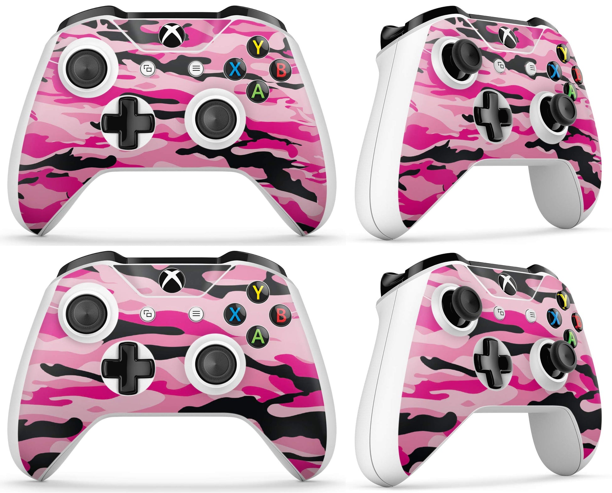 giZmoZ n gadgetZ Xbox One S Pink Camo Controller Skin Decal Sticker