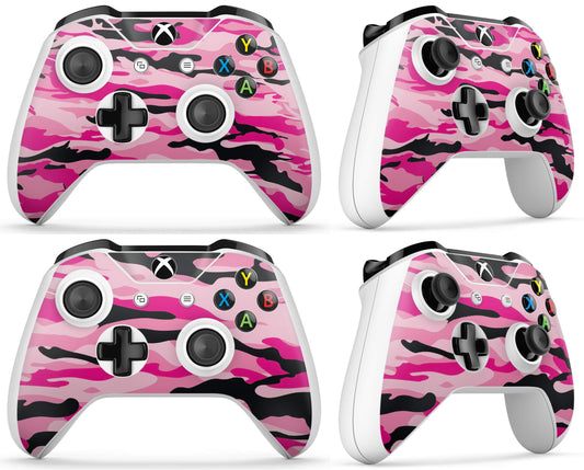 giZmoZ n gadgetZ Xbox One S Pink Camo Controller Skin Decal Sticker