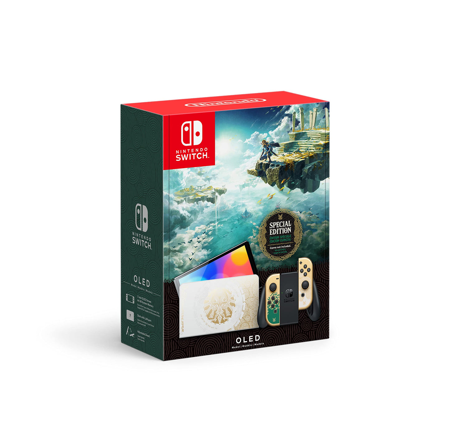 Nintendo Switch OLED - The Legend of Zelda: Tears of the Kingdom Edition - Nacional Model