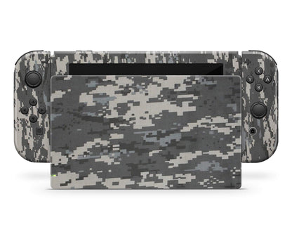 giZmoZ n gadgetZ Digital CAMO Skin Decal Vinyl Sticker Set for Nintendo Switch Console + 1 Controller, Model GNG-Switch-DIGITAL-SKINS