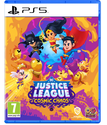 Outright Games DC Justice League: Cosmic Chaos for PS5 - Action-Adventure Game, Model 5060528038607