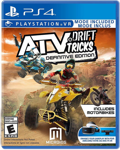 Maximum Games ATV Drift & Tricks Definitive Edition - PS4, Original Version, Model ATVDEPS4-US