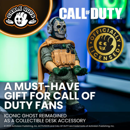 Cableguys 8" Ghost Call of Duty Gaming Controller Phone Holder Stand - Compatible with Xbox, PlayStation, Nintendo Switch, Most Smartphones
