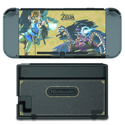 PDP Zelda Collector's Edition Screen Protector & Skins for Nintendo Switch, 1.7 oz, Original Version, Model 500-016