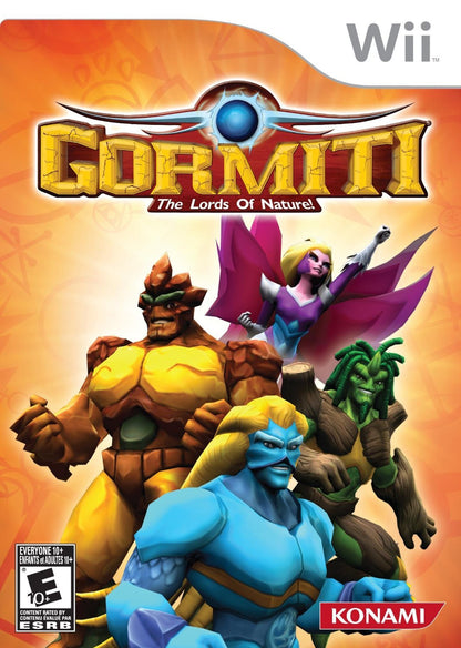 Konami Gormiti: The Lords of Nature! - Nintendo Wii Game, Model 40112, Family-Friendly Adventure
