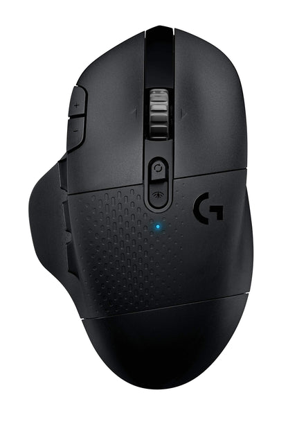 Logitech G604 Lightspeed Wireless Gaming Mouse - Black, Model 910-005649, High-Performance Gaming, Ergonomic Design