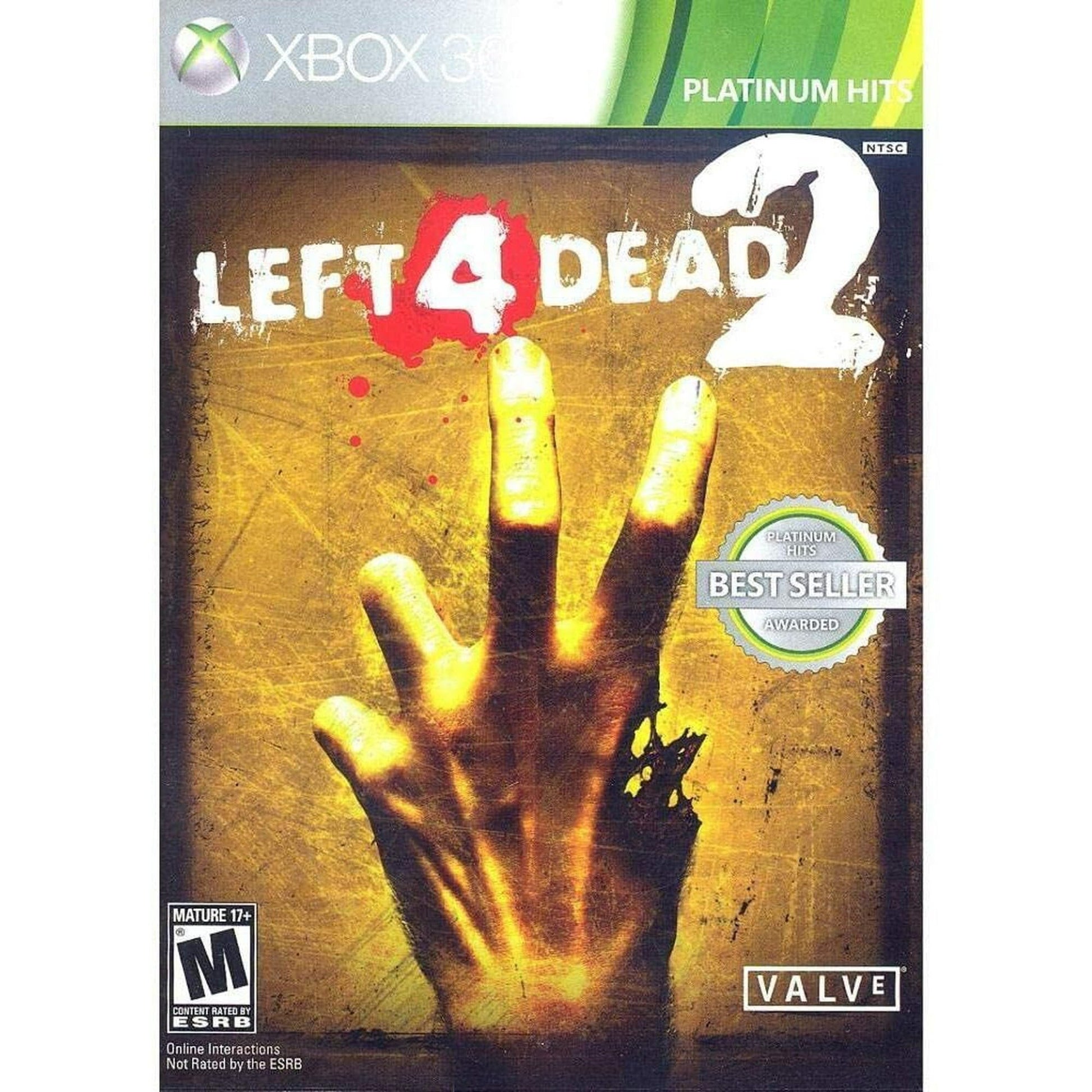 Valve Left 4 Dead 2 Game - Black Color, Model 696055244829