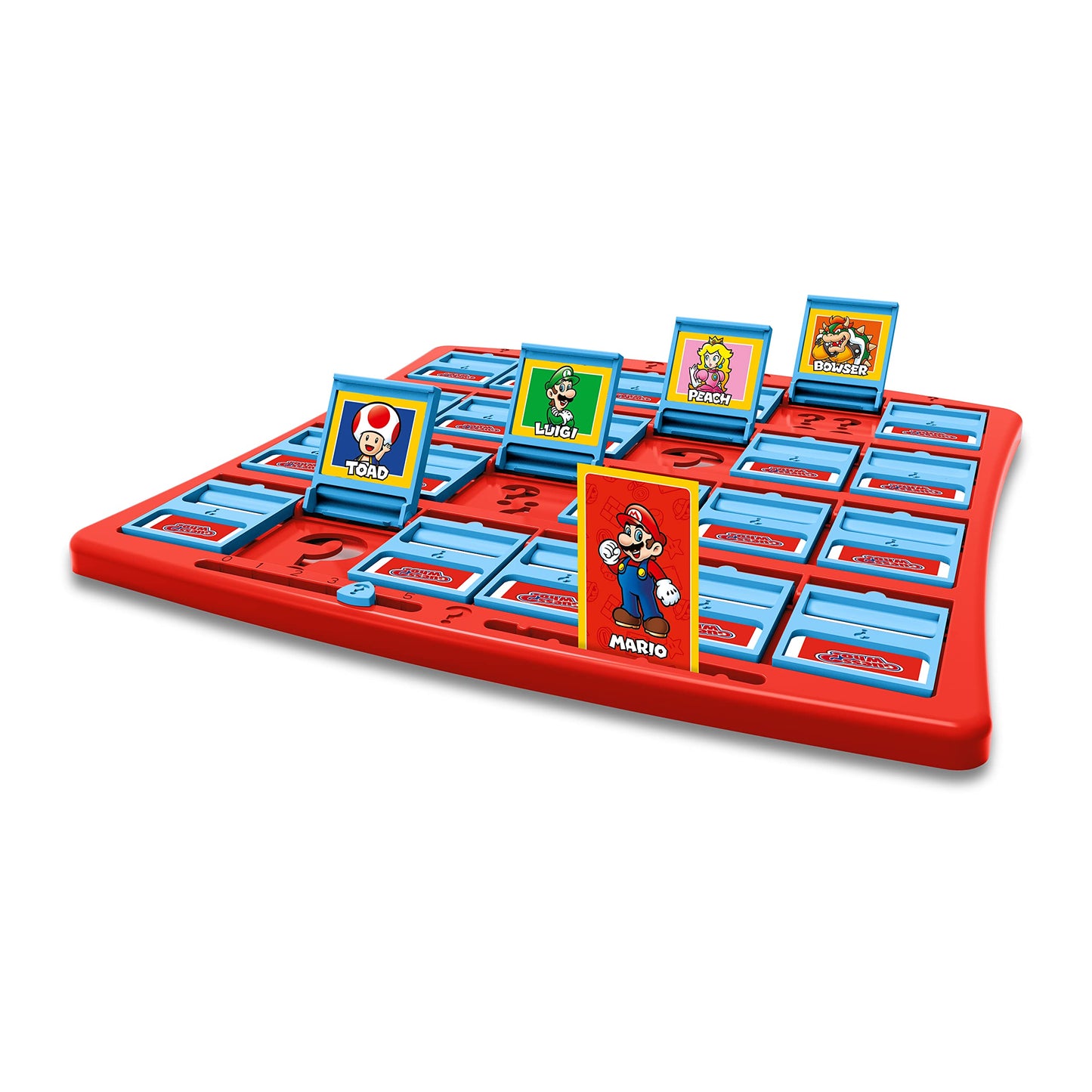 Winning Moves Super Mario Guess Who? Board Game for 2 Players, Ages 3+, Featuring Mario, Luigi, Peach, Bowser, Donkey Kong, One Size