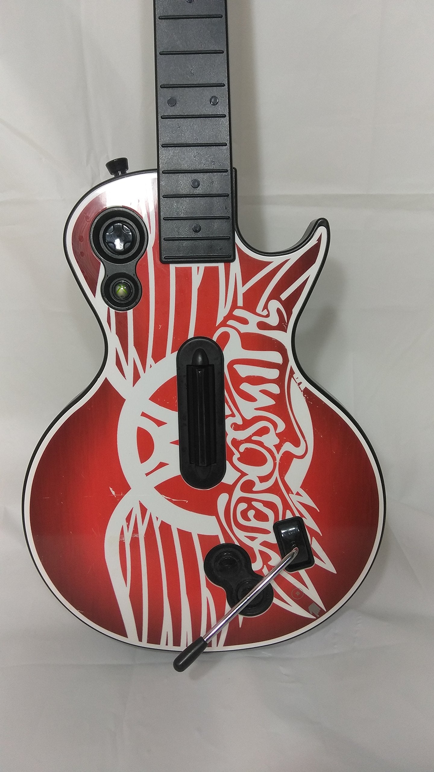 Xbox 360 Wireless Guitar Hero Aerosmith Controller - Black