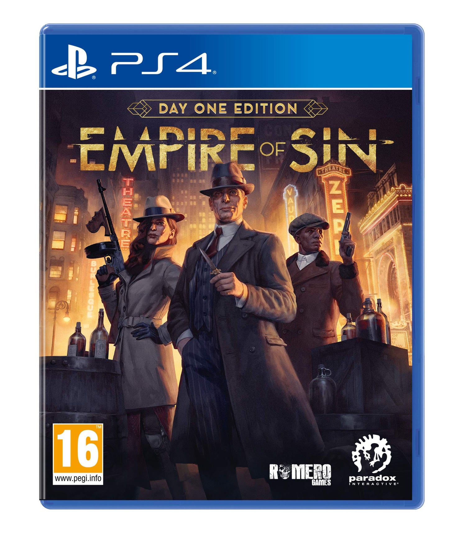 PlayStation Empire Of Sin Game for PS4 - Model PARA09.UK.22ST