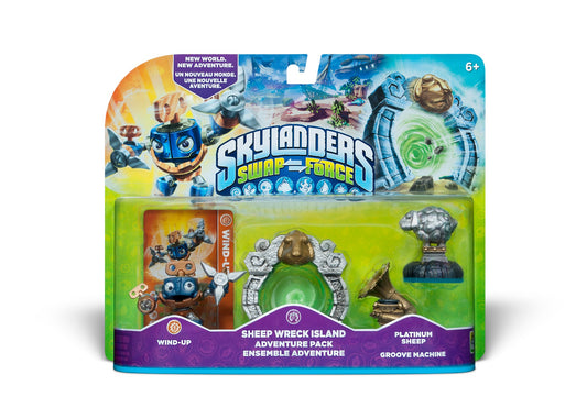 ACTIVISION Skylanders SWAP Force Adventure Pack - Sheep Wreck Island, 2.88 inches, White, Model 84857
