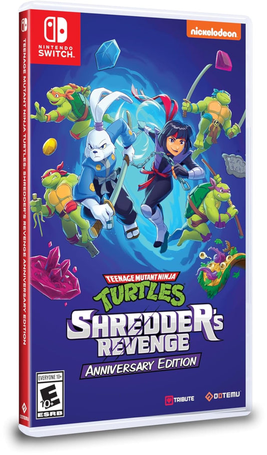 Teenage Mutant Ninja Turtles: Shredders Revenge Anniversary Edition (includes Dimension Shellshock DLC) - Nintendo Switch