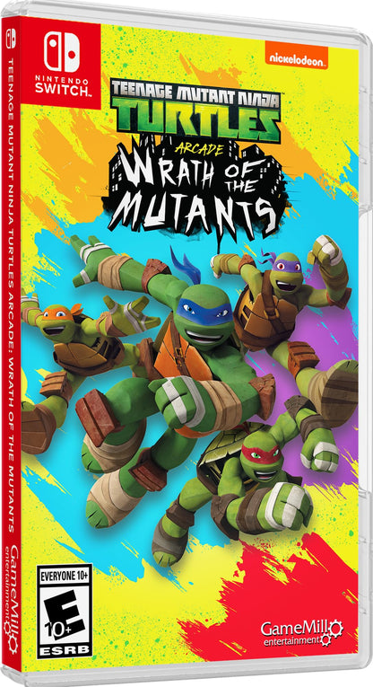 Game Mill TMNT Arcade: Wrath of the Mutants for Nintendo Switch - Action-Packed Adventure Game