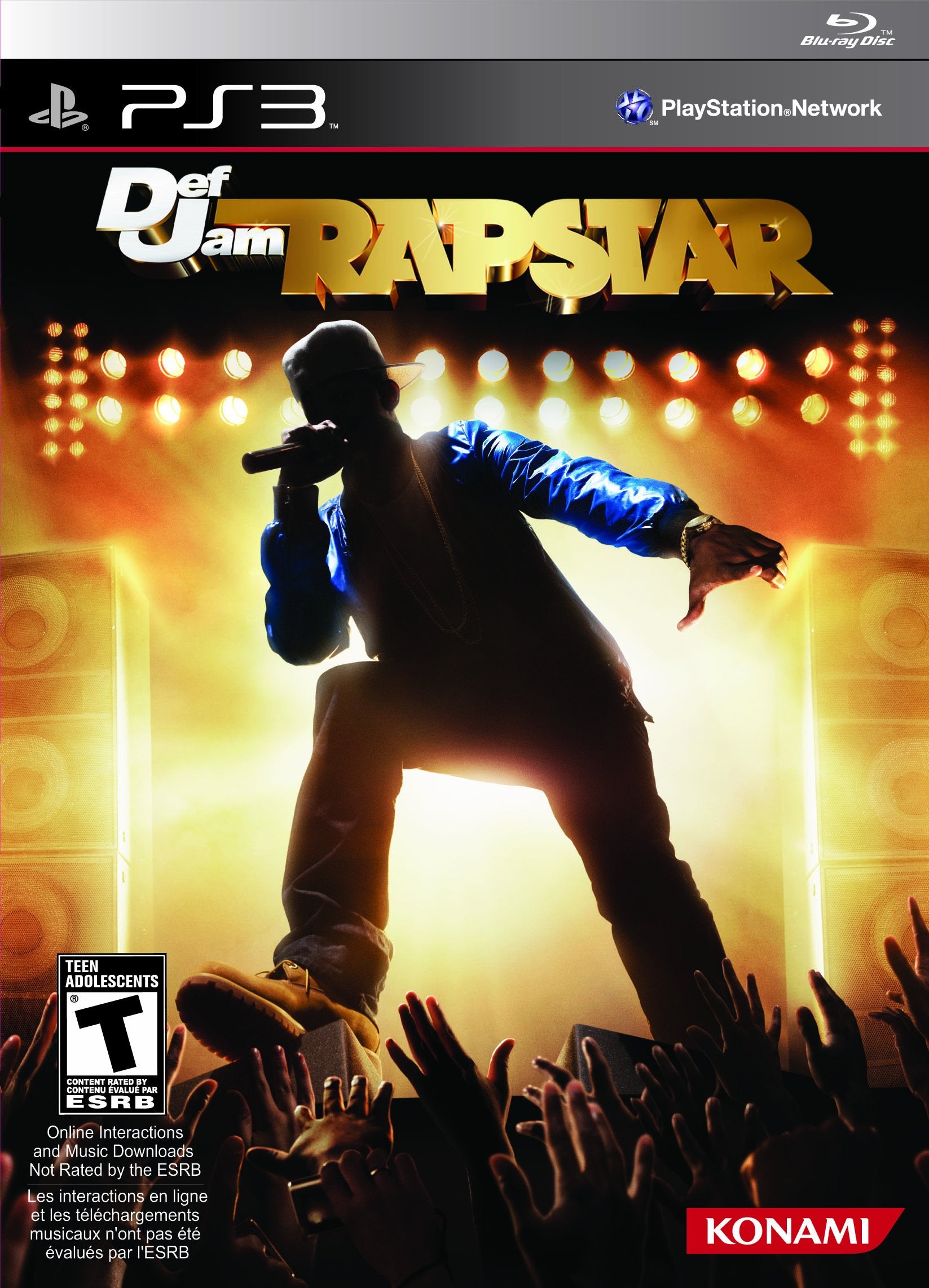 Konami Def Jam Rapstar for Playstation 3 - Model 20199, Brass Material, Engaging Gameplay