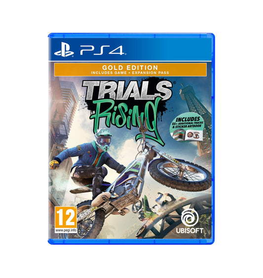 Ubisoft Trials Rising - Gold Edition PS4 Game, Model 300095835, Ultimate Racing Experience