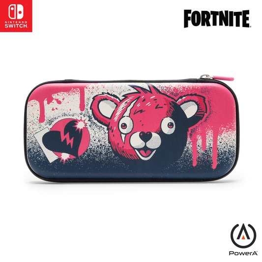 PowerA Slim Case for Nintendo Switch - OLED, Lite, Fortnite Cuddle Team Leader, Protective Gaming Console Case, Model NSCS0405-01