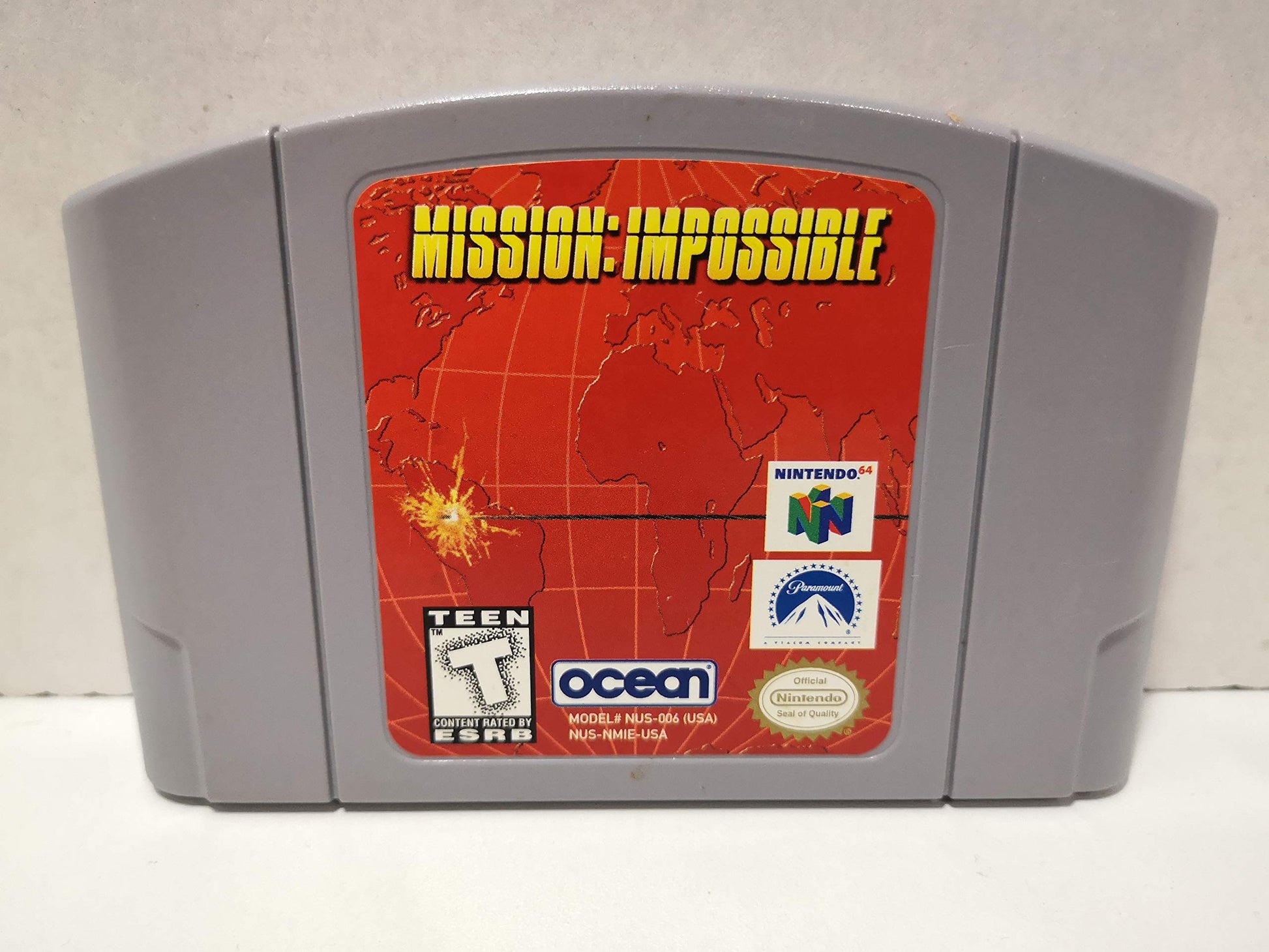 Nintendo 64 Mission Impossible Game - Model 12001, Classic Action Adventure