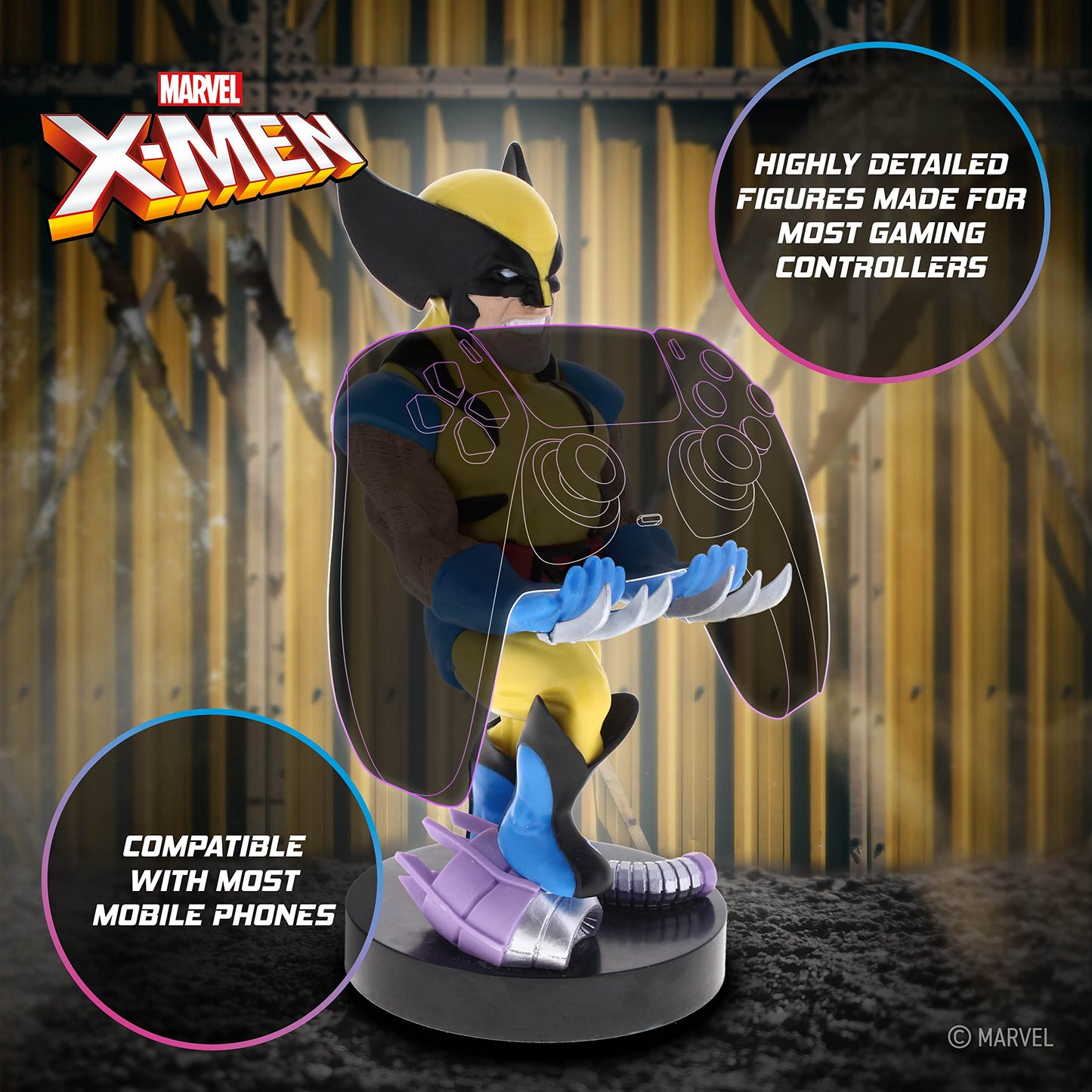 Cableguys Cable Guys - Wolverine Figure, Multicolor, Model CGCRMR300120