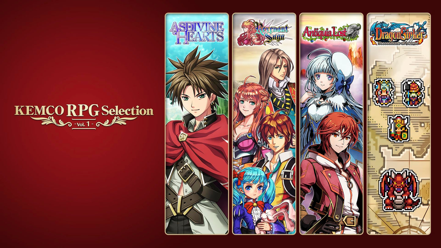 KEMCO RPG Selection Vol. 1 for Nintendo Switch - Soft Source - Adventure Role-Playing Game