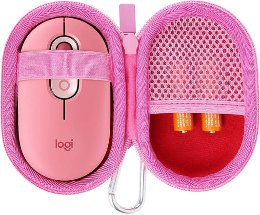 co2CREA Hard Case Replacement for Logitech POP Wireless Mouse, Heartbreaker Rose Case