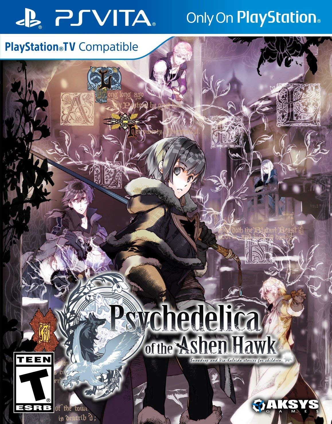 Aksys Psychedelica of the Ashen Hawk - PlayStation Vita Game Model Vita-35