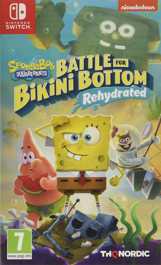 THQ Nordic Spongebob SquarePants: Battle for Bikini Bottom - Rehydrated (Nintendo Switch) - Model 9120080074461 - Misc Color