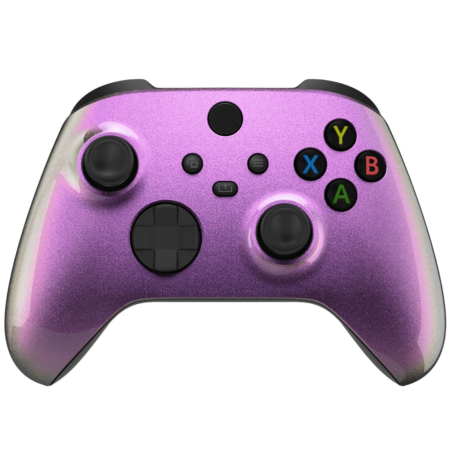 eXtremeRate Xbox Series X & S Controller Replacement Shell - Chameleon Red Gold, Custom Plastic Faceplate, Model FX3P340