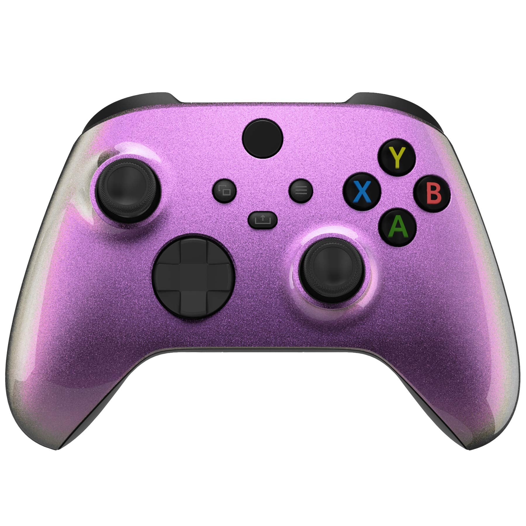 eXtremeRate Xbox Series X & S Controller Replacement Shell - Chameleon Red Gold, Custom Plastic Faceplate, Model FX3P340