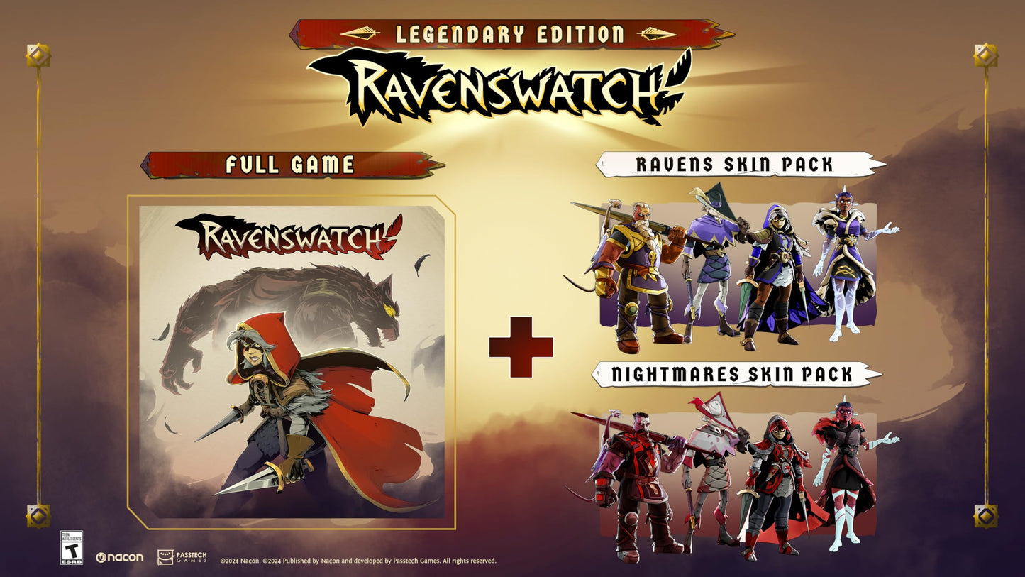Maximum Games Ravenswatch Legendary Edition for Nintendo Switch - Model MEU-RAV-SWI