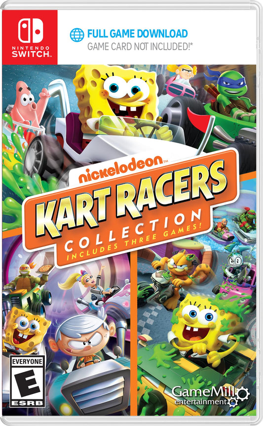 Nickelodeon Karts Collection (Code in Box) - Nintendo Switch