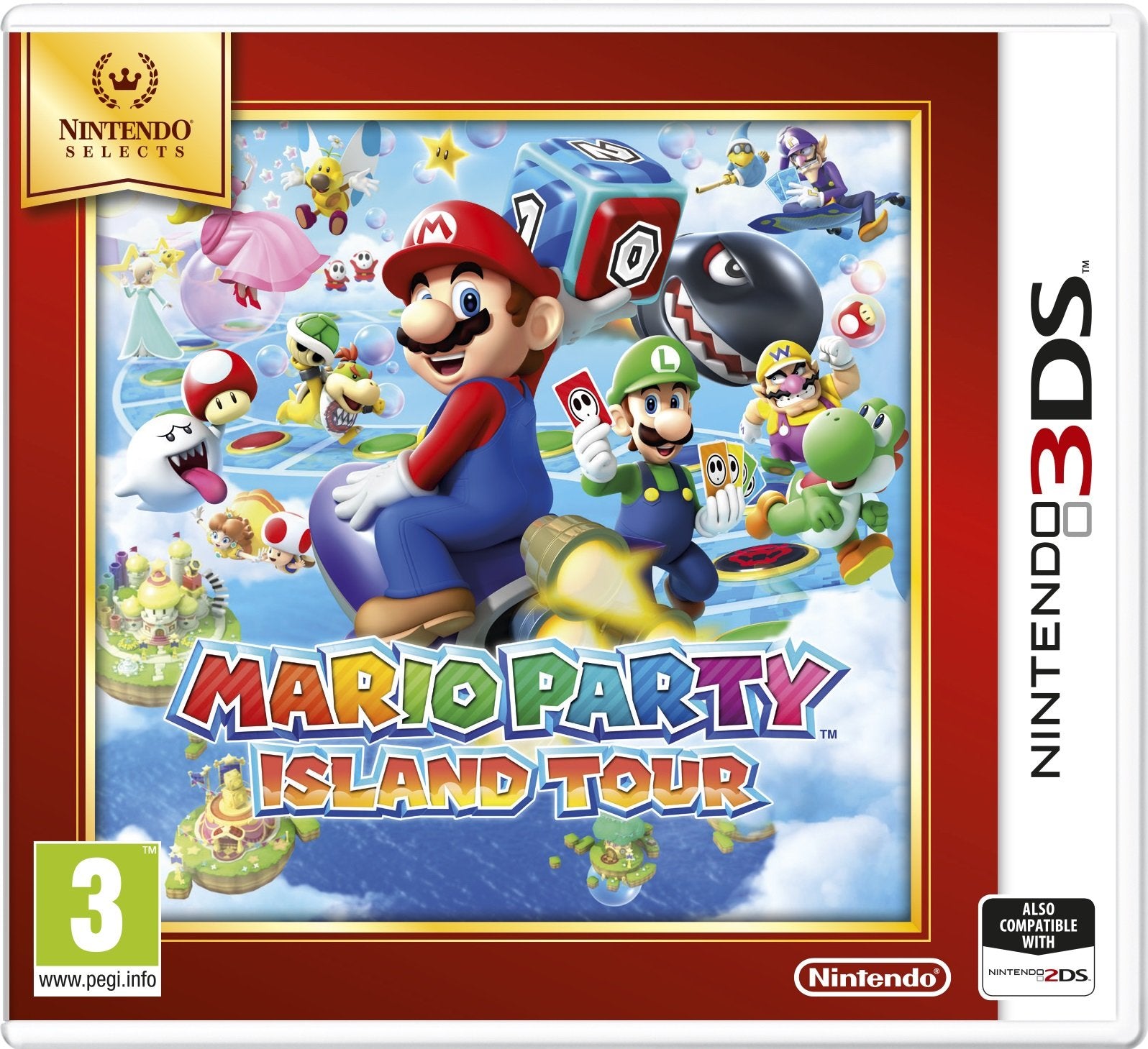 Nintendo Selects Mario Party: Island Tour for Nintendo 3DS - Multicolor, Model 201505