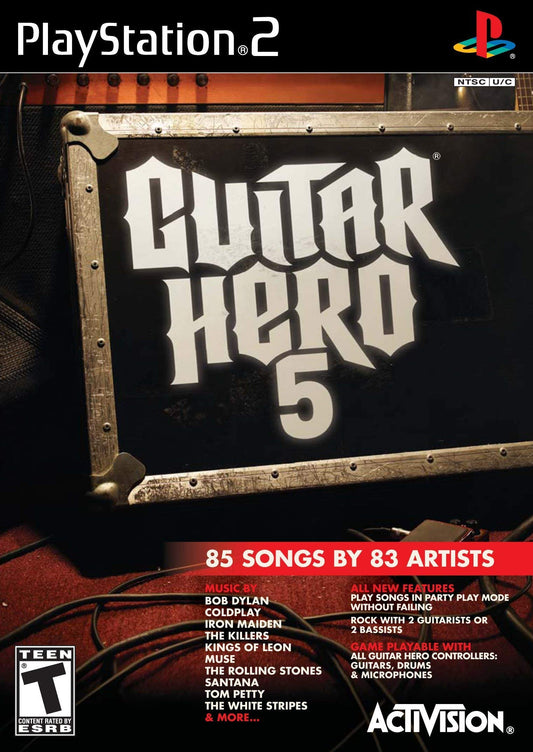 Guitar Hero 5 Stand Alone Software - PlayStation 2 (Game only) (refurbished)