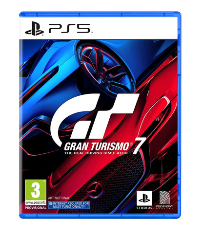 PlayStation Gran Turismo 7 for PS5 - Racing Game - Black - Model 0711719765592