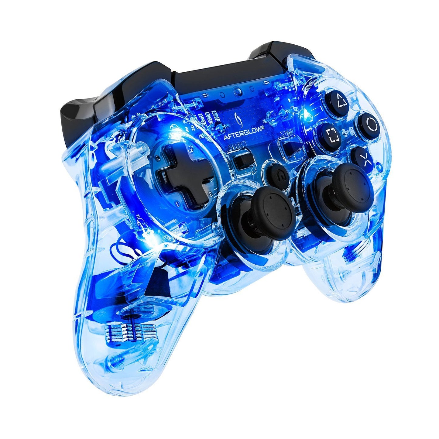 PDP Afterglow Wireless Controller - Signature Blue for PS3, Model 064-015-EU-BL