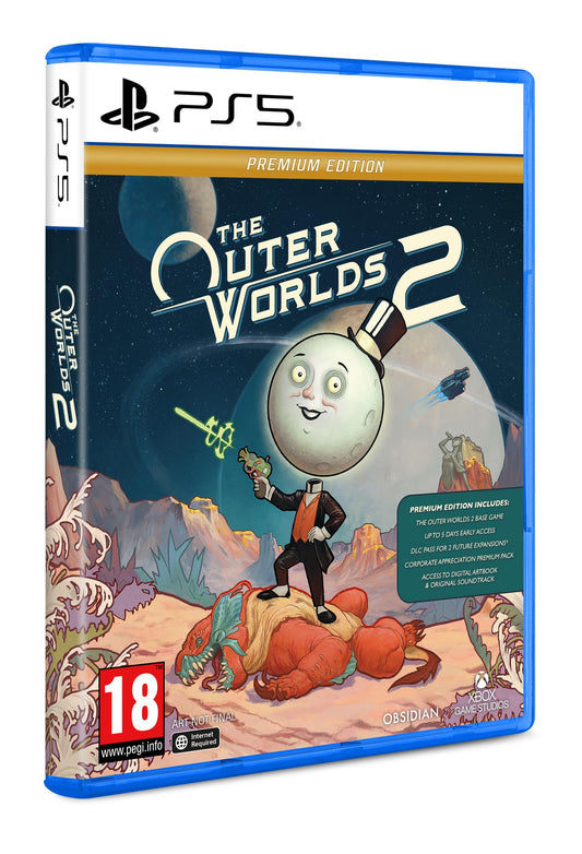The Outer Worlds 2 - Premium Edition - PlayStation 5 [Disc + Code in Box]