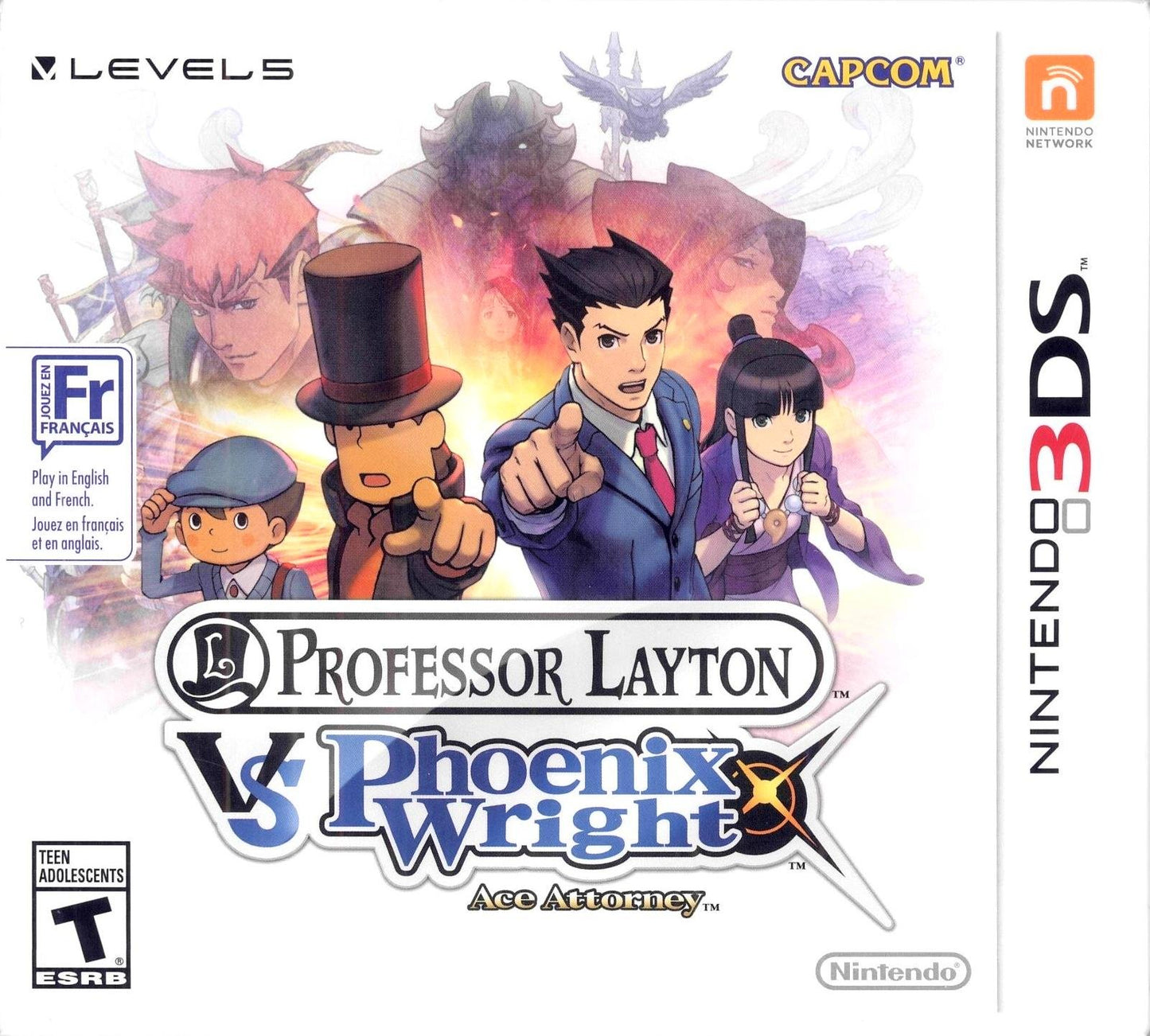 Nintendo Professor Layton vs Phoenix Wright: Ace Attorney - Model CTRPAVSE