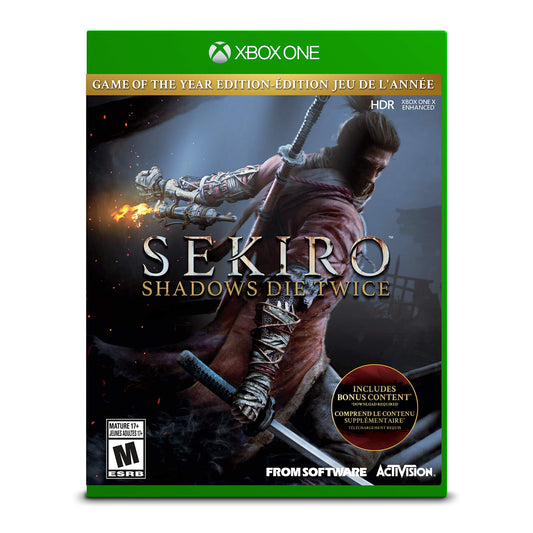 ACTIVISION Sekiro: Shadows Die Twice - Game of the Year Edition - Xbox One - Model 88297