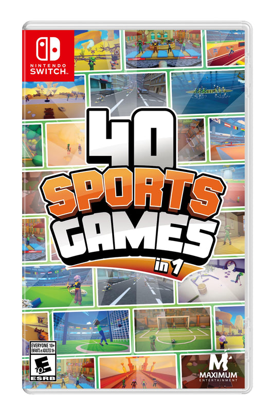 40 Sports Games In 1 Nintendo Switch