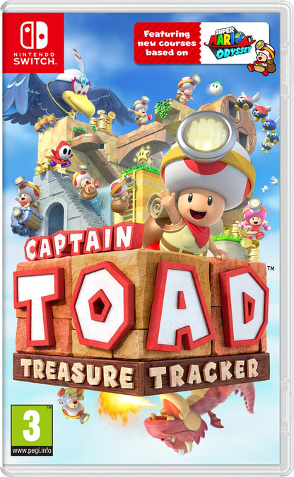 Nintendo Captain Toad: Treasure Tracker (Switch) - Model 221490, Engaging Puzzle Adventure Game