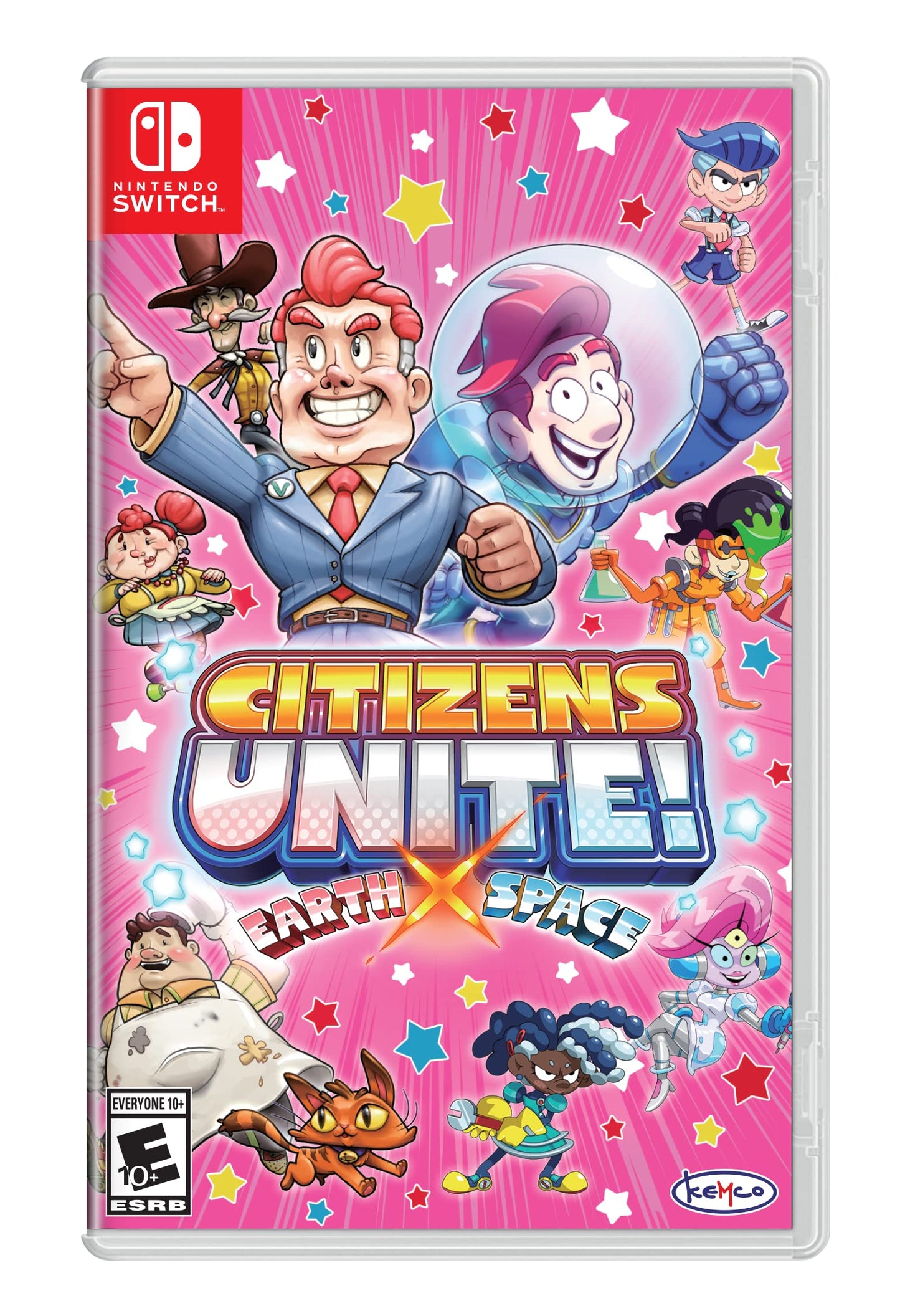 Limited Run Citizens Unite!: Earth x Space for Nintendo Switch - Model LRSCUEXSSW