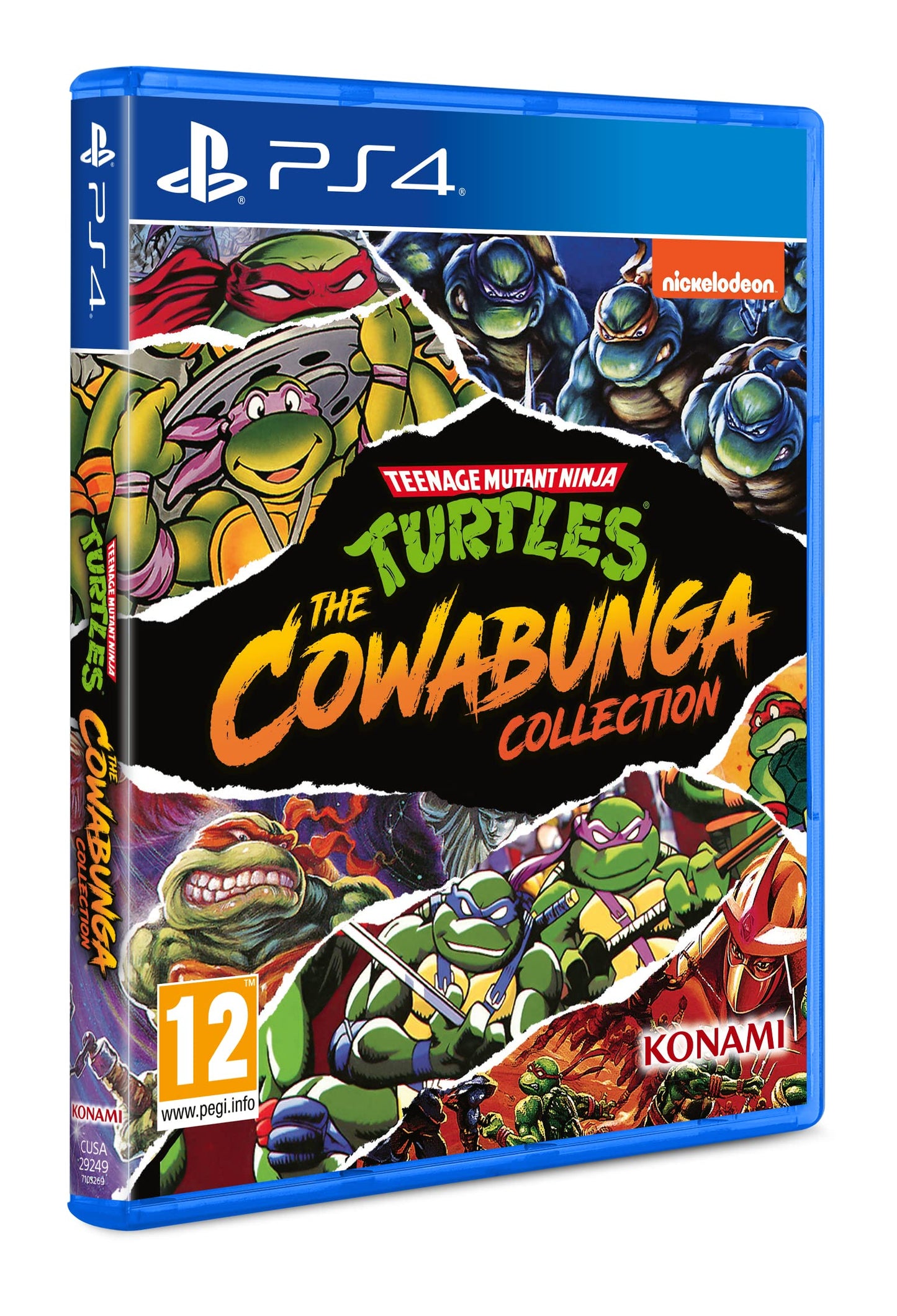 Konami Teenage Mutant Ninja Turtles: Cowabunga Collection (PS4) - Import Region Free, Model 4012927105337